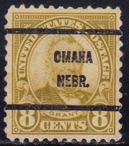 Precancel - Omaha, NE PSS 640-61 - Bureau Issue