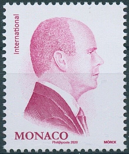 Monaco Royalty Stamps 2020 MNH Prince Albert II Purpe Effigy Reprint 1v Set 