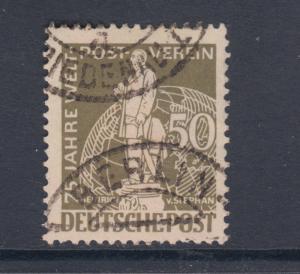 Germany, Berlin 9N38 used. 1949 50pf von Stephan