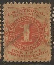 U.S. Scott #RS150b Revenue Stamp - Used Single