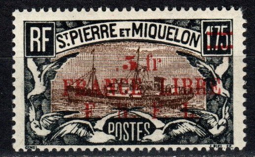 Saint Pierre And Miquelon  #221 MNH CV $22.50  (P683)