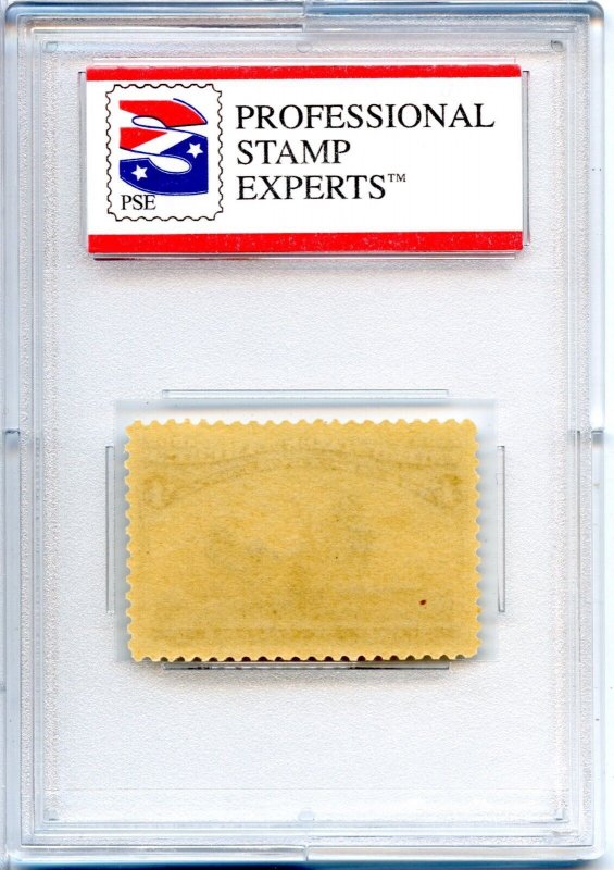 US SCOTT #233 MINT-XF-OG-NH GRADED 90 PSE ENCAPSULATED SMQ $350 (7/23/24 GP)