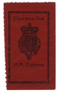 (I.B) Australia Revenue : Customs Clearance Seal