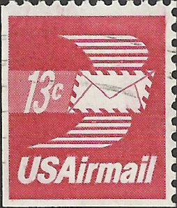 # C79 USED WINGED LETTER