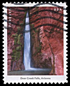 United States 5800a, used, Deer Creek Falls