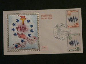 Europa Cept 1972 FDC Monaco 42091