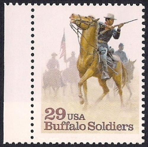 #2818 29 cents Buffalo Soilder, mint OG NH F-VF