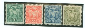 Ecuador #19-22 Unused Single (Complete Set)