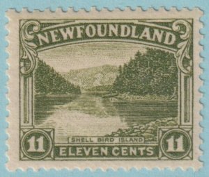 NEWFOUNDLAND 140 MINT HINGED OG* NO FAULTS VERY FINE!  DBQ