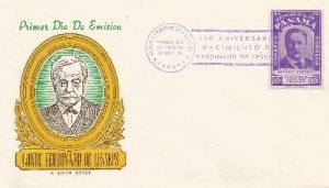 Theodore Roosevelt Panama FDC 11-03-55 !#2