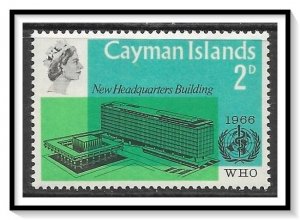 Cayman Islands #184 WHO Headquarters MNH