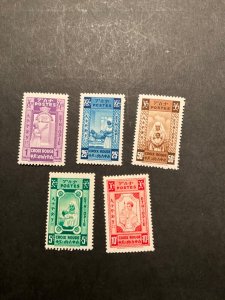 Stamps Ethiopia Scott# 268-72  hinged