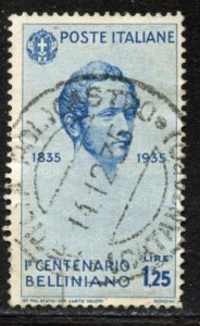 Italy, # 352, Used. CV $ 20.00