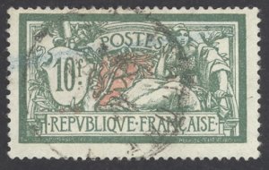 France Sc# 131 Used (a) 1926 10fr Liberty & Peace