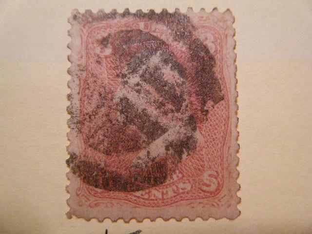 SC#41 Washington w/o gum cncl center Cork Cross and ext ring