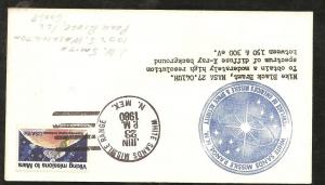 NASA Black Brant 27.041 Launched 1980 cover BIN 7490