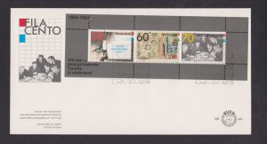 Netherlands #B606a  FDC 1984  sheet FILACENTO  E220