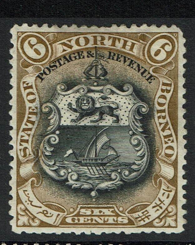 North Borneo SG# 101a, Mint Hinged, Hinge Remnant - Lot 112316