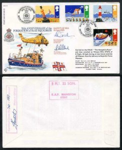 RFDC36 Safety At Sea 18 June 1985 Signed by N Tredray and Mr C. Williams