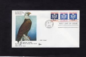 O143, Official Mail, FDC, GillCraft