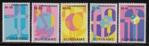 SURINAM SC# B266-70  FVF/MNH 1980