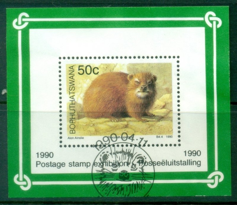Bophuthatswana 1990 Wildlife Small Mammals FU
