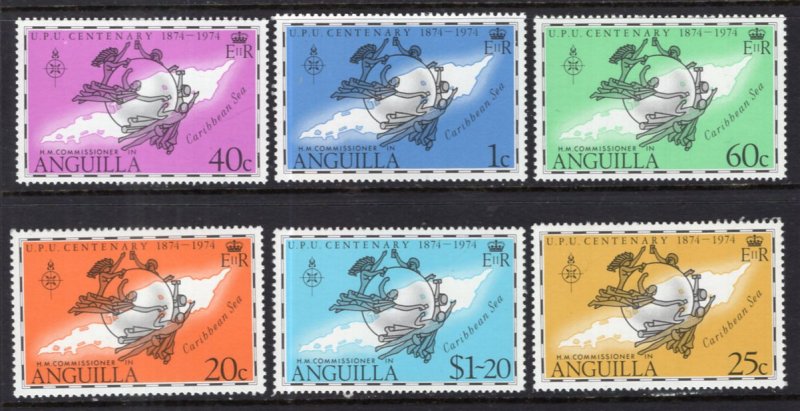 Anguilla 199-205 UPU MNH VF