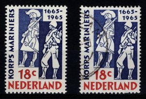 Netherlands 1965 Tricentenary of Marine Corps, 18c [Unused / Used]