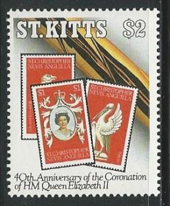 St Kitts // Scott # 383 - MH