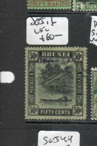 BRUNEI JAPANESE OCCUPATION  (P3112B) 50C SG J16   VFU 