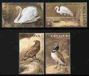 Moldova 2003 Birds perf set of 4 unmounted mint SG 477-80