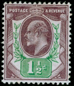 SG221 SPEC M8(1), 1½d dull purple & green, M MINT. Cat £45. 