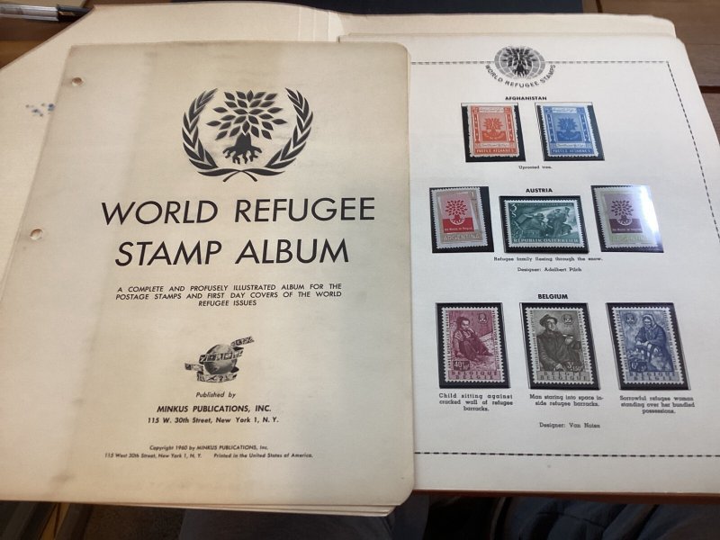 ICOLLECTZONE World Refugee Year Mostly Mint Collection!  (BCOL-009)