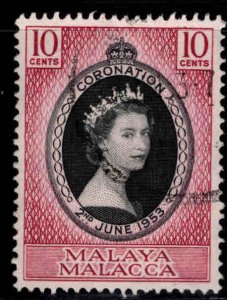 Malaya Malacca Scott 27 Used stamp