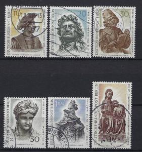 Germany Berlin Scott # 9N256 - 9N261, used