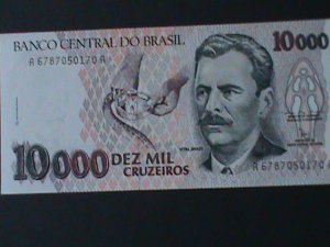 ​BRAZIL-1992-CENTRAL BANK $10000 CRUZEIRO-UNCIR-VF WE SHIP TO WORLDWIDE