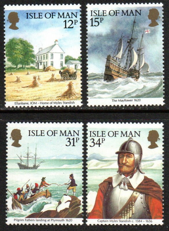 Isle of Man Sc #308-311 MNH
