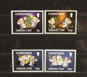 15685   GIBRALTAR   MNH # 649, 650, 651, 652                 CV$ 6.25