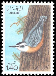 Algeria #633, Complete Set, 1979, Birds, Never Hinged
