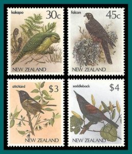 New Zealand 1986 Birds 2, MNH  #766,767,770,770A,SG1288,SG1290,SG1294,SG1295