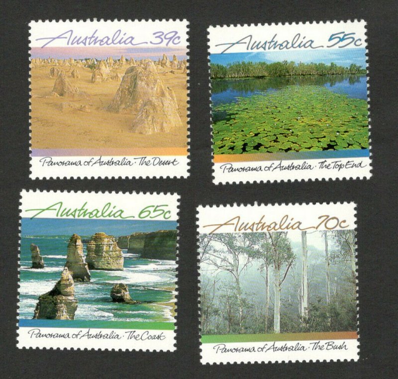 AUSTRALIA - MNH SET - PANORAMA OF AUSTRALIA - 1988.