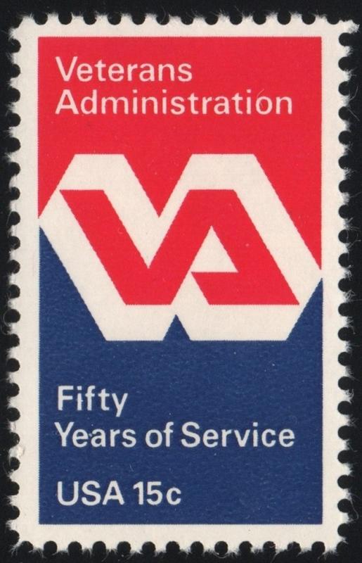 SC#1825 15¢ Veterans Administration Single (1980) MNH