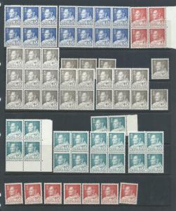 Greenland large MNH wholesale lot, 2018 CV $640.00+