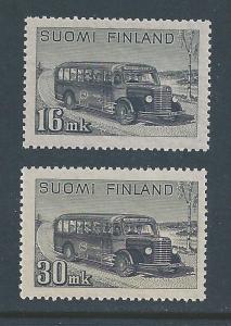 Finland #253-53A NH Post Bus