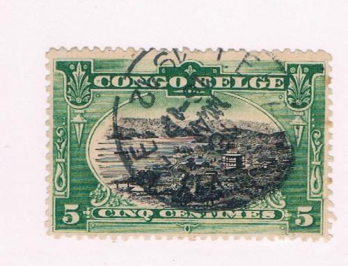 Belgian Congo  #41 Used Port Matadi (B0117)