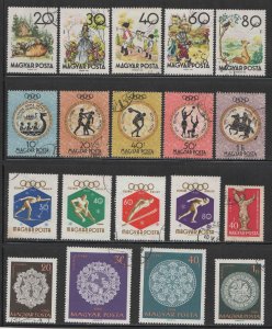 Hungary ~ Lot of 47 Different ~  MX ~ cv. 10.00+