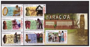 2019 Cultural Heritage 6v+s/s MNH