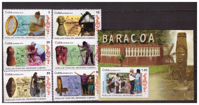 2019 Cultural Heritage 6v+s/s MNH