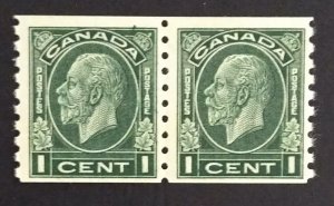 Canada 205 Pair F-VF MNH