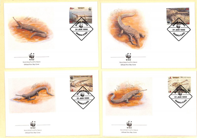 Bangladesh WWF World Wild Fund for Nature FDC Gharials crocodiles